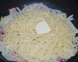 玉葱とベーコンのスパゲティ作り方4写真