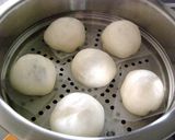 甘酢肉だんごで☆ホカホカ中華まん☆作り方6写真