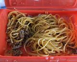 ルクエで☆簡単ミートソーススパ作り方3写真