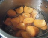 圧力鍋ですじ肉と大根のうま煮作り方3写真