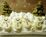抹茶チョコフレークのクリスマスツリー☆作り方6写真