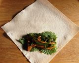 お手軽♪　青椒肉絲春巻き作り方4写真