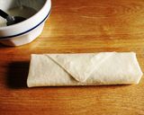 お手軽♪　青椒肉絲春巻き作り方7写真