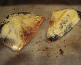 塩サバの粉チーズ焼ピーマンクリームソース作り方2写真
