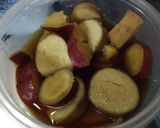 残ったさつまいも煮でいもポタージュ作り方1写真