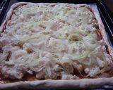 長男作のピザ★ポテトタイプと牛蒡サラダ★作り方3写真