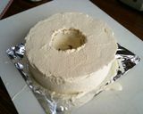 バームクーヘンで作るイチゴのケーキ作り方3写真