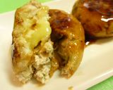 ヘルシー♪蓮根とおからの照り焼きバーグ作り方7写真
