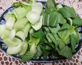 青梗菜de八宝菜作り方1写真