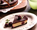 ラズベリーのブラックサンドチーズケーキ作り方11写真