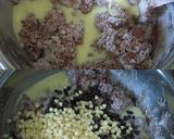 生地が簡単10分！チョコバナナケーキ♡作り方6写真