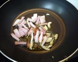 キャベツがメインのきのこのパスタ作り方2写真
