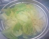 キャベツがメインのきのこのパスタ作り方5写真