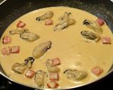 牡蠣の濃厚クリームパスタ♪作り方3写真