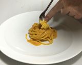 ウニのようなビヨンド豆腐のクリームパスタ作り方15写真