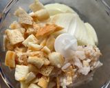 煮込みハンバーグ（卵ナシ）作り方1写真