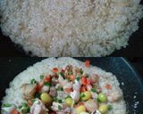 カラフル洋風おこわ作り方5写真