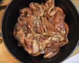 STAUBで*豚とレンコンの蒸し焼き作り方5写真