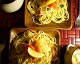 レモン爽やか★スモークサーモンパスタ作り方6写真