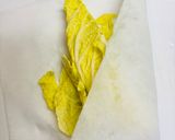 白菜の油揚げまきまき〜作り方3写真