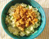 チーズカレーごはん☆★チーズ肉みそのっけ作り方3写真