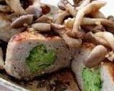 たっぷりホウレン草つくね。作り方12写真