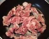 簡単！豚キムチクリームパスタinチーズ♪作り方2写真