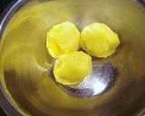 ✤カマンベールと梅おかかのポテトサラダ✤作り方1写真