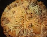 簡単！豚キムチクリームパスタinチーズ♪作り方5写真