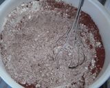 生地が簡単10分！チョコバナナケーキ♡作り方5写真