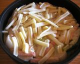 蕪とハムのミルクチーズグラタン作り方8写真