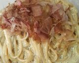 山葵のクリームパスタ☆ワンボウルつ～ん♪作り方3写真