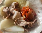簡単レンジで豚キムチ大根♪夏の煮物♪昼食夕食弁当作り方1写真