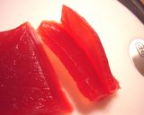 安いマグロ赤身をトロ風に調理する作り方3写真