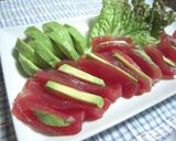 安いマグロ赤身をトロ風に調理する作り方5写真