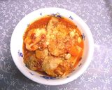 鶏手羽元とジャガイモのトマト煮込み作り方5写真