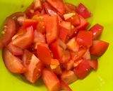 イタリアンパセリとトマトのパスタ作り方6写真