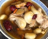 鶏の滋養/薬膳スープ　　鶏肉骨茶作り方5写真