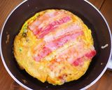 おかかとチーズが合う🤭💕お餅のとん平焼き作り方6写真
