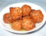 簡単!肉巻き☆肉団子おにぎり作り方1写真