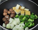 厚揚げでボリュームアップ！甘酢団子作り方5写真