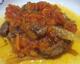簡単クリスマス★牛肉のトマト煮イタリア風作り方8写真