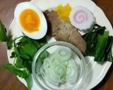 比内地鶏×発酵玉葱鰹昆布出汁ラーメン作り方7写真