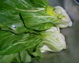 牛肉ダシダの青梗菜のとろ～りあん煮込み作り方1写真