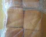 食パンの耳ミートソースとホワイトソースで作り方1写真
