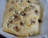 クッキングシート型でヨーグルトがけケーキ作り方4写真