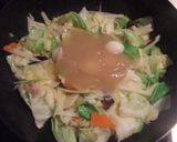 甘くてシャキシャキ!焼きキャベツの八宝菜作り方8写真