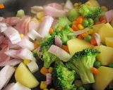 野菜たっぷりケークサレ♪作り方2写真