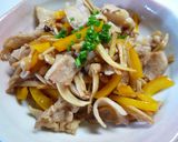 テリテリ♪残り物で豚バラ炒め作り方6写真