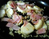 蕪とほうれん草とベーコン★ホットサラダ★作り方9写真